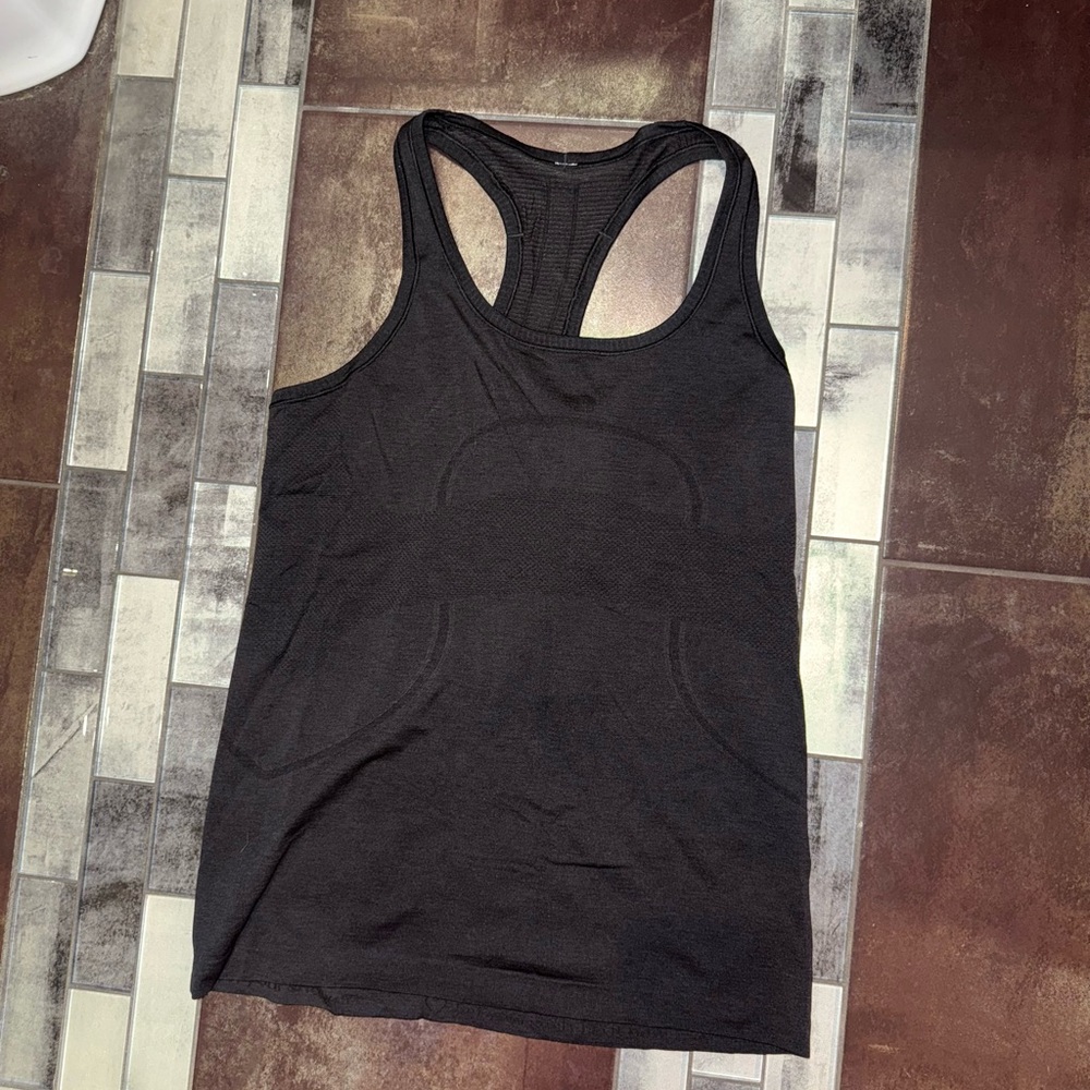 Lululemon Black Racerback Tank Top